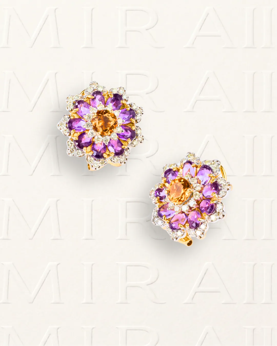 Royal Honey Bloom Earrings