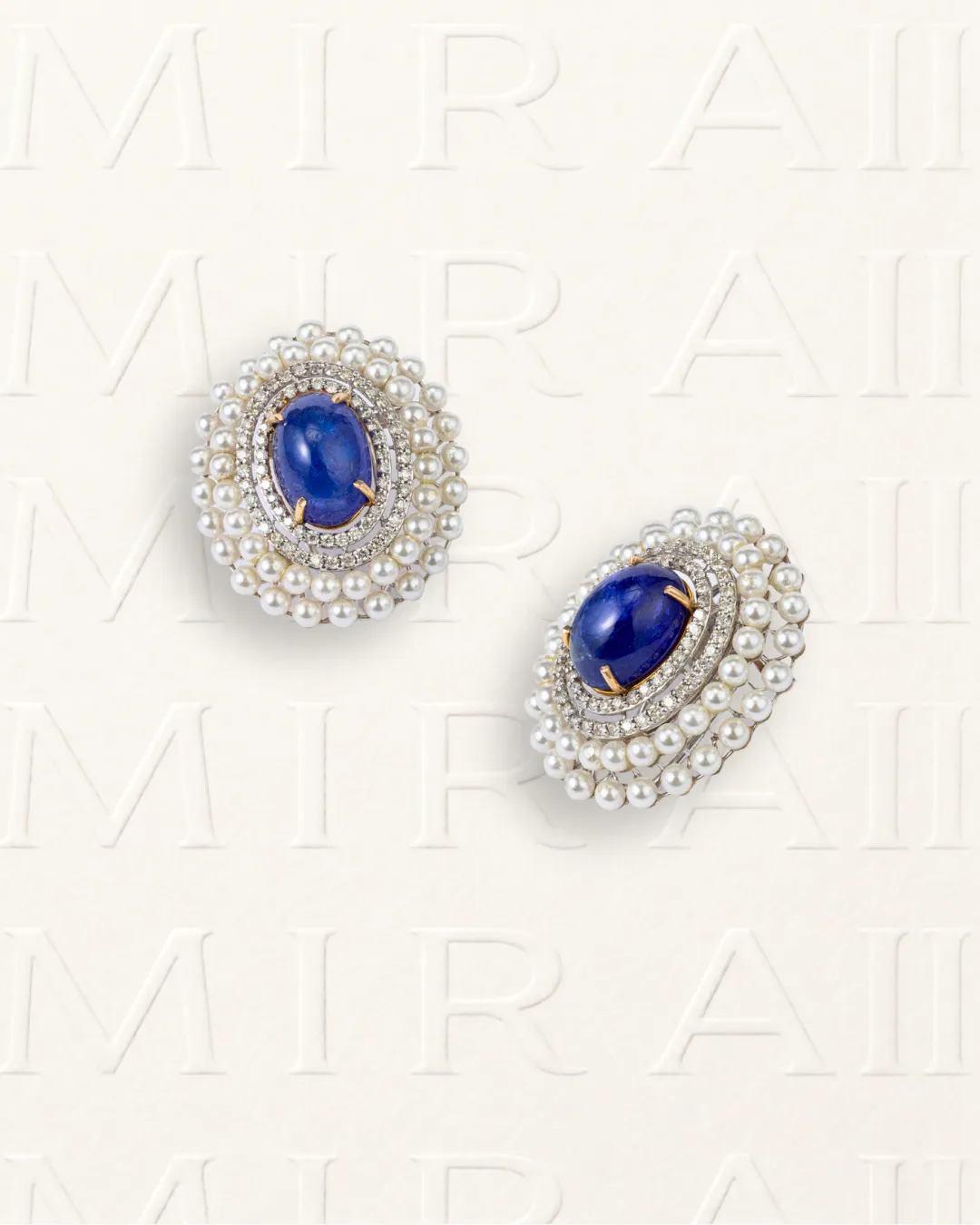 Deep Violet Pearl Earrings