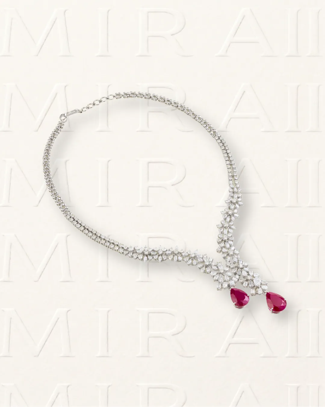Scarlet Vine Necklace Set