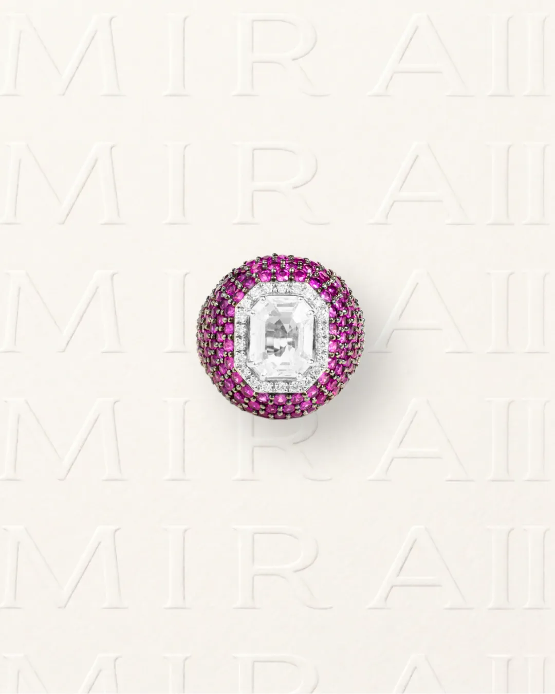 Ice Meets Fire Cocktail Ring