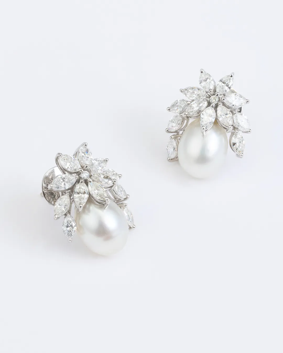 Pearl Blossom Earrings